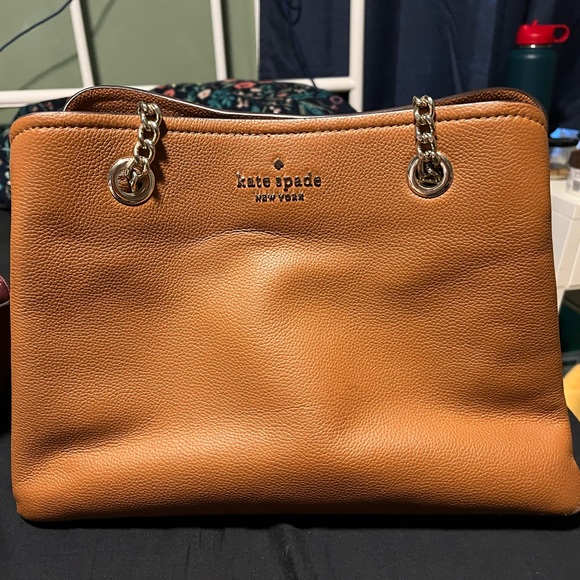Kate Spade Tan Leather Satchel